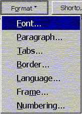 style formats